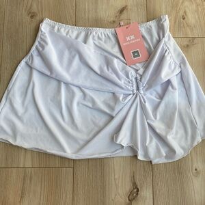 White Mini Skirt